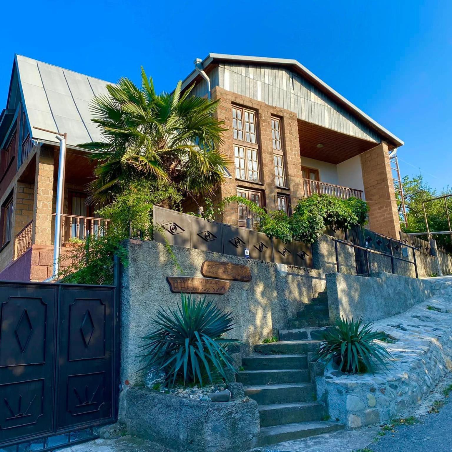 מלון Akhmeta Eco House Sabero מראה חיצוני תמונה